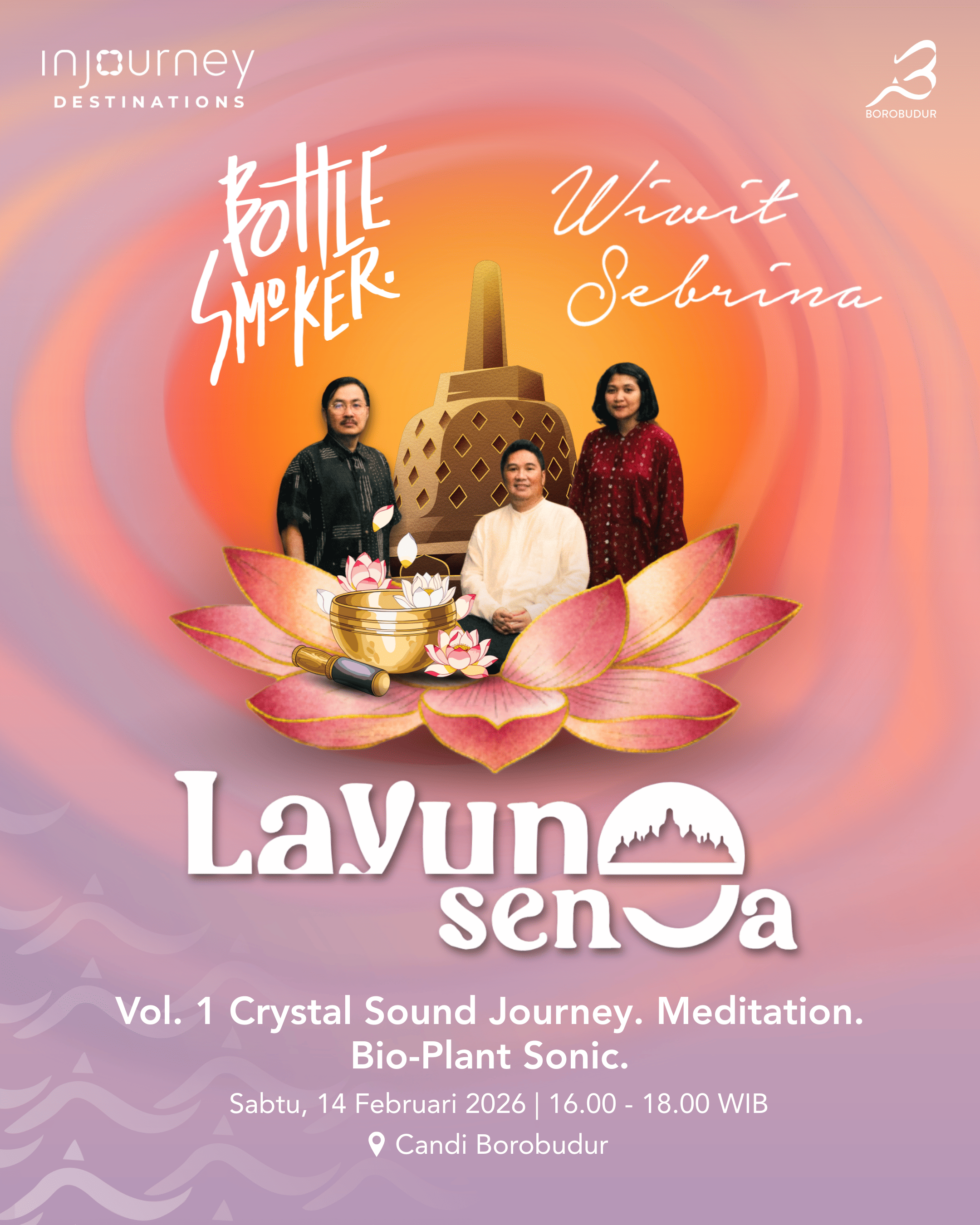 Layung Senja Bottle Smoker X Wiwit Sebrina Vol. 1 Crystal Sound Journey